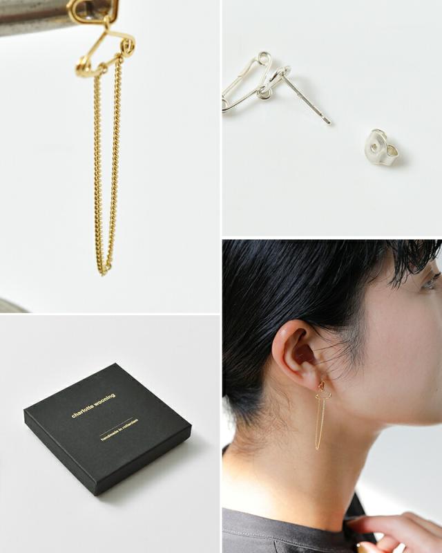charlotte wooning シャーロット ウーニング  ゴールド ピアス “SPRINGVLOED” 1053560026 レディース 2025aw新作 クーポン対象