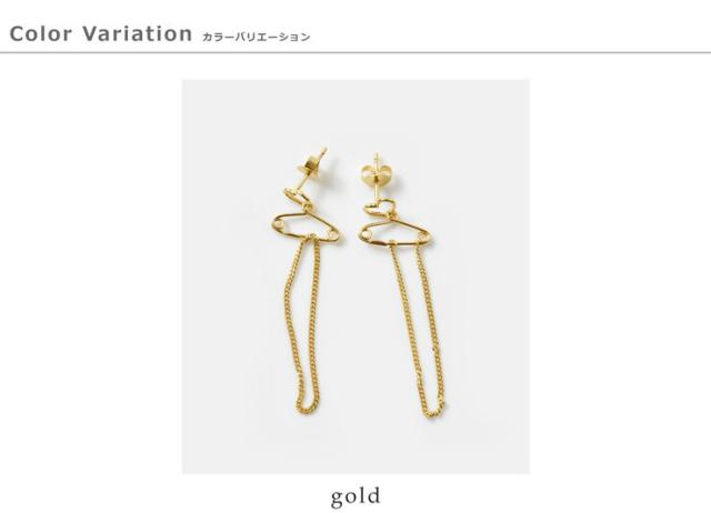 charlotte wooning シャーロット ウーニング  ゴールド ピアス “SPRINGVLOED” 1053560026 レディース 2025aw新作 クーポン対象