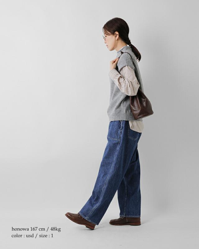 ordinaryfits オーディナリーフィッツ ナチュラルスラブ デニム ランチパンツ “JAMES RANCH” 107-325 レディース クーポン対象_2
