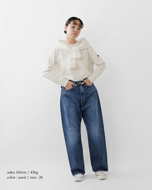 ordinaryfits オーディナリーフィッツ コットン ユーズド ワイド デニム パンツ TYPE WIDE 119usd-126 2026ss新作 春夏 ユニセックス クーポン対象_2