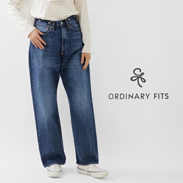 ordinaryfits オーディナリーフィッツ コットン ユーズド ワイド デニム パンツ TYPE WIDE 119usd-126 2026ss新作 春夏 ユニセックス クーポン対象_1
