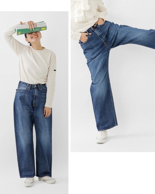 ordinaryfits オーディナリーフィッツ コットン ユーズド ワイド デニム パンツ TYPE WIDE 119usd-126 2026ss新作 春夏 ユニセックス クーポン対象_5
