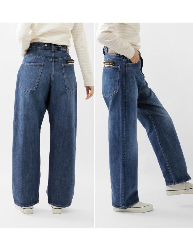 ordinaryfits オーディナリーフィッツ コットン ユーズド ワイド デニム パンツ TYPE WIDE 119usd-126 2026ss新作 春夏 ユニセックス クーポン対象_6