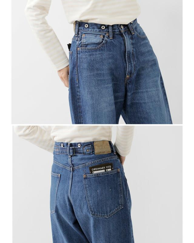 ordinaryfits オーディナリーフィッツ コットン ユーズド ワイド デニム パンツ TYPE WIDE 119usd-126 2026ss新作 春夏 ユニセックス クーポン対象_7