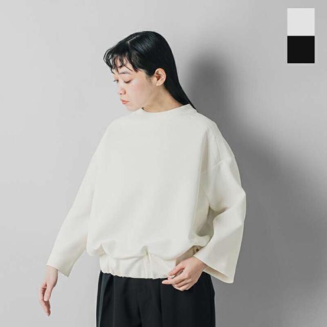 コグザビッグスモーク Tシャツ COGTHEBIGSMOKE リンクルジャージー スクエアスリーブ クルーネック プルオーバー “HILLARY TOP” 12102-212-808-1の通販は