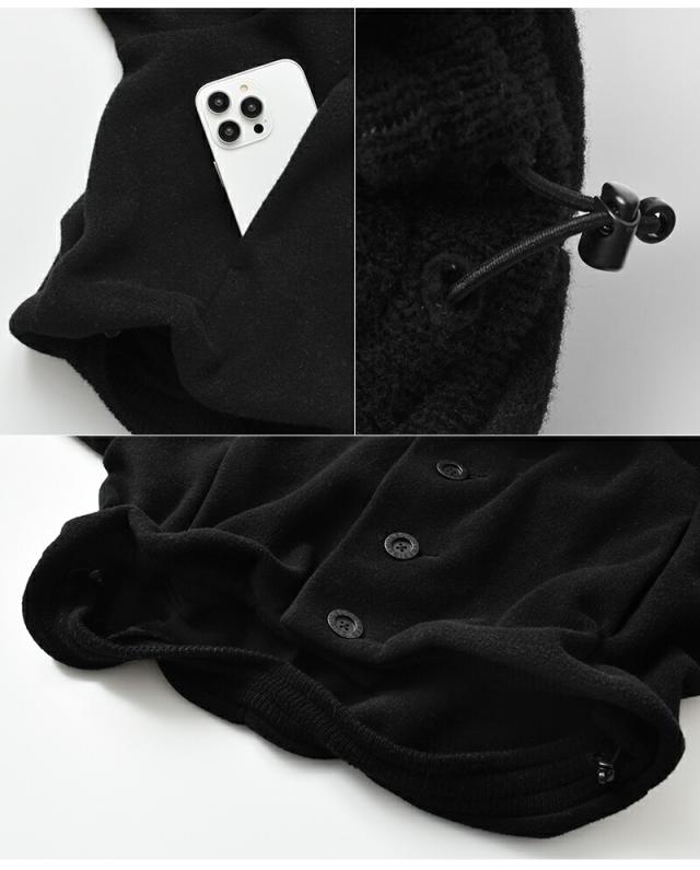 コグザビッグスモーク COGTHEBIGSMOKE ウール ブレンド フリース