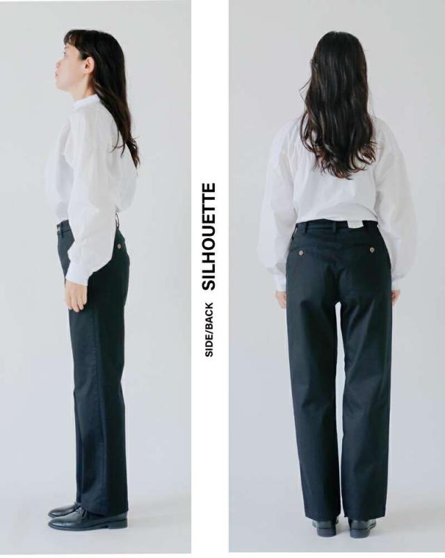 ドミンゴ D.M.G. リラクシングチノストレッチ ストレート トラウザー