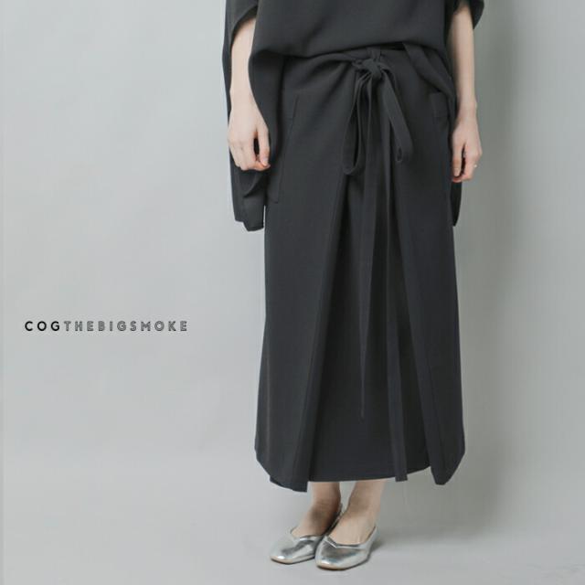 COGTHEBIGSMOKE コグザビッグスモーク ジョーゼット ウエストゴム ダブルラップスカート MINA DOUBLE WRAP SKIRT 14502-249-1316-1 レディース 2026ss新作 春夏 クーポン対象_1