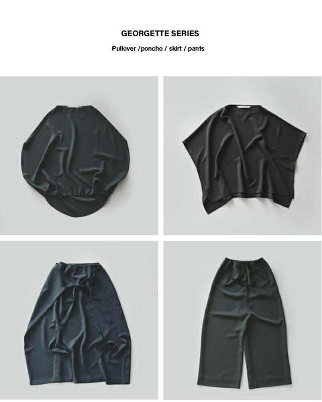 COGTHEBIGSMOKE コグザビッグスモーク ジョーゼット ウエストゴム ダブルラップスカート MINA DOUBLE WRAP SKIRT 14502-249-1316-1 レディース 2026ss新作 春夏 クーポン対象_14