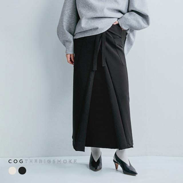 [NEW]COGTHEBIGSMOKE コグザビッグスモーク ダブルラップスカート MINA DOUBLE WRAP SKIRT 15501-256-1316-1 レディース 2026aw新作 秋冬 23,925円