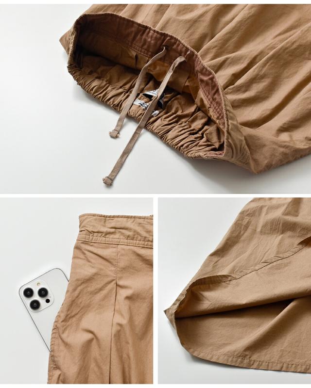 D.M.G. ドミンゴ コットン タック フレアスカート 17-0524x-nk 2025aw