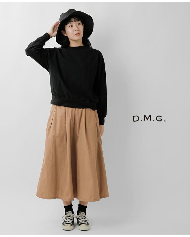 セール 30%OFF D.M.G. ドミンゴ コットン タック フレアスカート 17-0524x-nk レディース_12