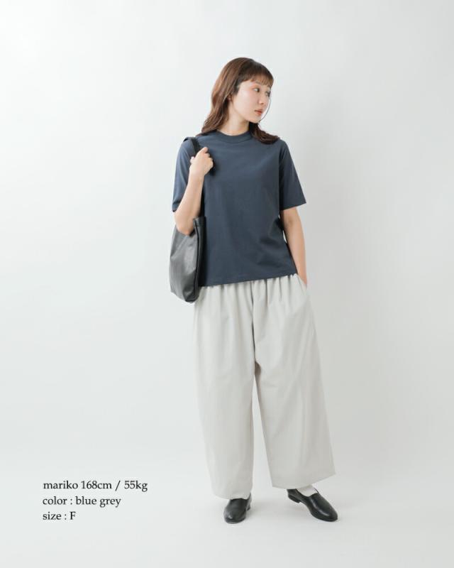 TRAVAIL MANUEL トラバイユマニュアル コットン クラシック 天竺 ノーム Tシャツ 春夏_2