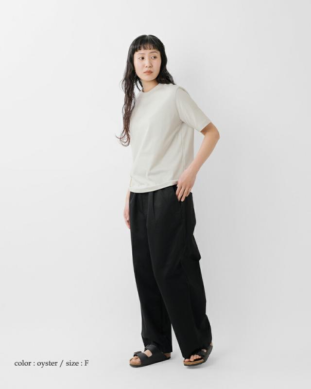 TRAVAIL MANUEL トラバイユマニュアル コットン クラシック 天竺 ノーム Tシャツ 春夏_4