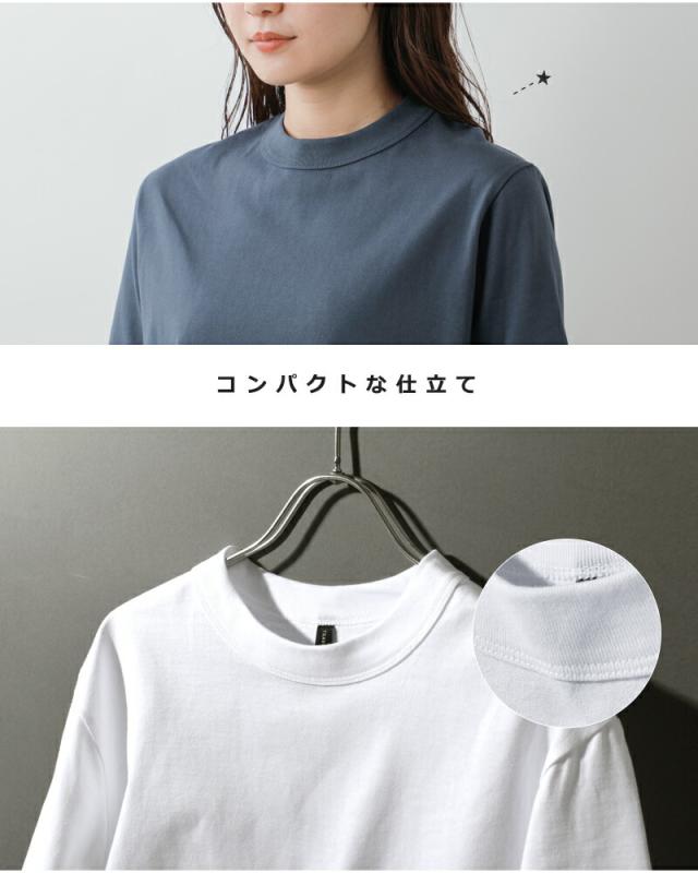 TRAVAIL MANUEL トラバイユマニュアル コットン クラシック 天竺 ノーム Tシャツ 春夏_12