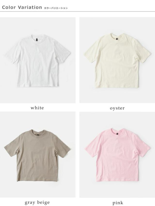 TRAVAIL MANUEL トラバイユマニュアル コットン クラシック 天竺 ノーム Tシャツ 春夏_16