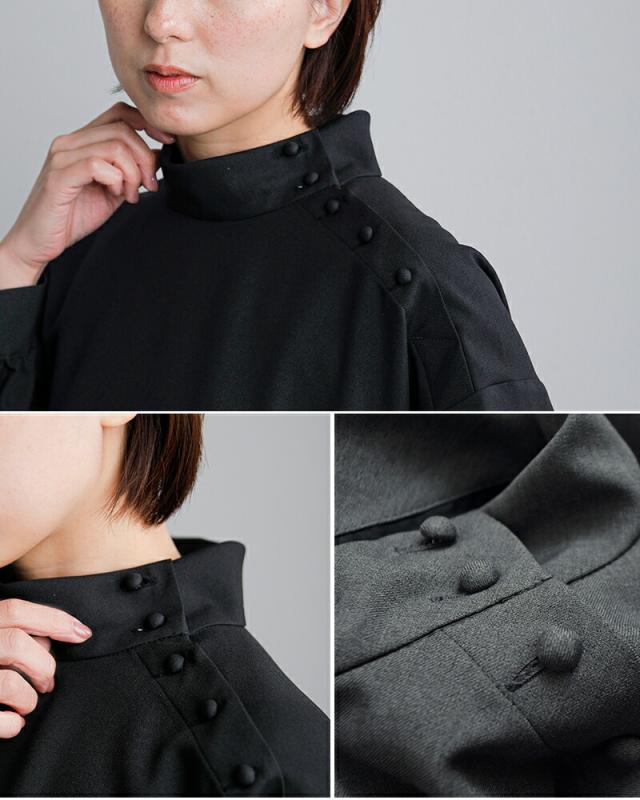 Si-Si-Si スースースー スタンドカラー ワンピース STAND COLLAR DRESS 2025-aw301 レディース 2026ss新作 春夏 クーポン対象_5