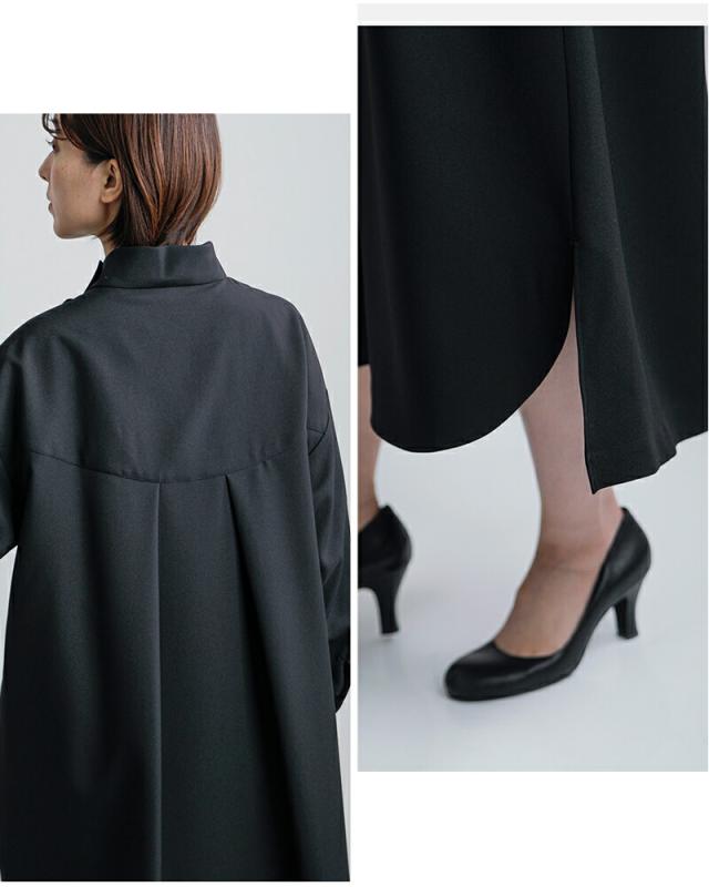 Si-Si-Si スースースー スタンドカラー ワンピース STAND COLLAR DRESS 2025-aw301 レディース 2026ss新作 春夏 クーポン対象_7