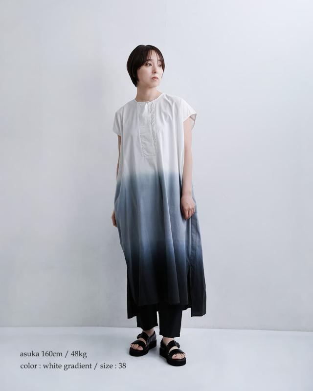 Si-Si-Si スースースー コットン グラデーション フリル ワンピース GRADIENT DYE FRILL DRESS 2026-ss312 レディース 2026ss新作 春夏 クーポン対象_2