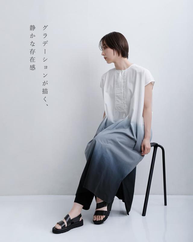 Si-Si-Si スースースー コットン グラデーション フリル ワンピース GRADIENT DYE FRILL DRESS 2026-ss312 レディース 2026ss新作 春夏 クーポン対象_6