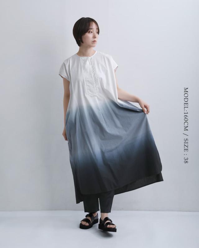 Si-Si-Si スースースー コットン グラデーション フリル ワンピース GRADIENT DYE FRILL DRESS 2026-ss312 レディース 2026ss新作 春夏 クーポン対象_11