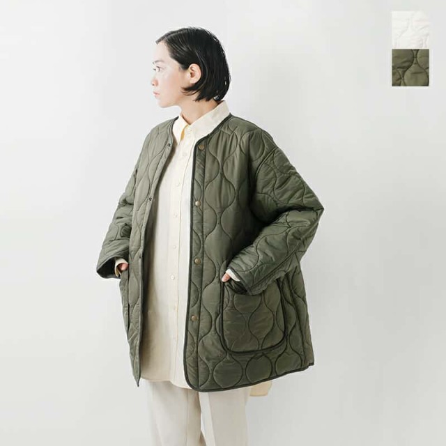 シンゾーン Shinzone ノーカラー ショート キルティング コート “SHORT QUILTING COAT” 24amsco07-mt 2024aw新作 レディース アウター