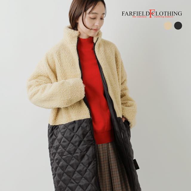 FARFIELD ORIGINAL ファーフィールドオリジナル キルティング ジップアップ コート “QUILTING COAT” 2506 2025aw新作 レディース クーポン対象