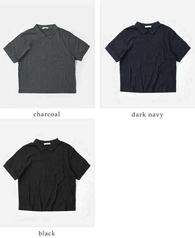 ファブリケ アン プラネテール Tシャツ fabrique en planete terre コットン ショートスリーブ ポロ Tシャツ 261-001_14