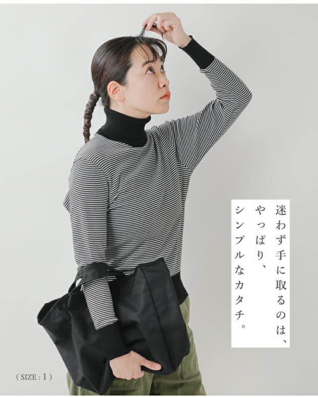 GICIPI ジチピ コトーネソフト コットン リブ タートルネック プルオーバー “ANANAS” 2514a 2025aw新作 クーポン対象