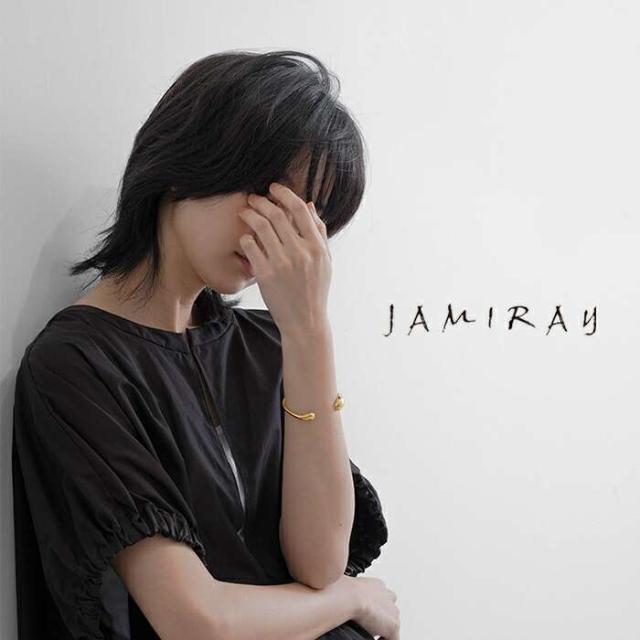 ジャミレイ バングル JAMIRAY ワインディング ゴールド バングル “WINDING BANGLE 2 GD” 244-270109 クーポン対象_1