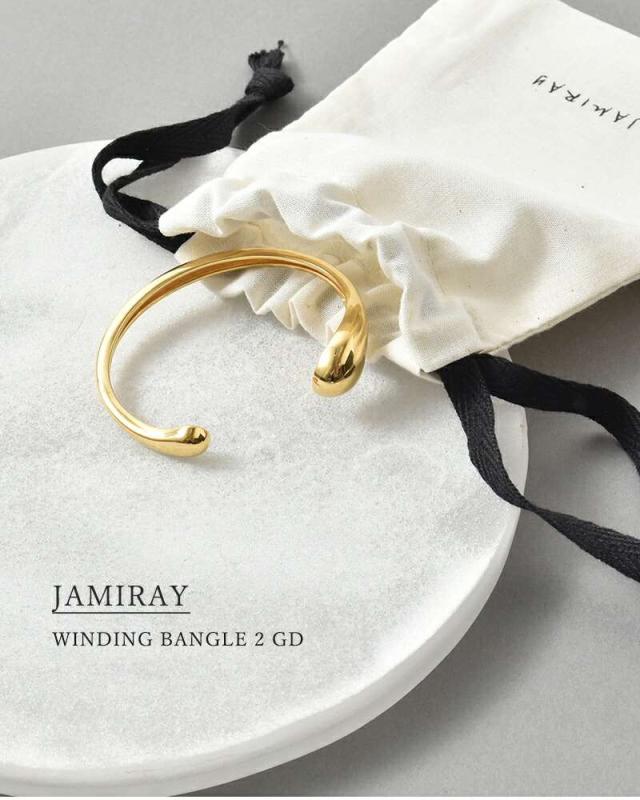 ジャミレイ バングル JAMIRAY ワインディング ゴールド バングル “WINDING BANGLE 2 GD” 244-270109 クーポン対象_4