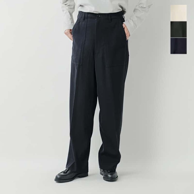 シンゾーン Shinzone ウール ギャバ センタープレス ベイカー パンツ “BAKER PANTS TYPE-3” 24amspa09-kk 2024aw新作 レディース パン