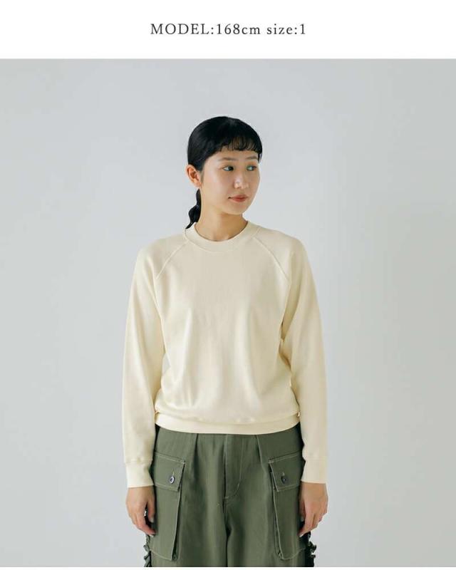 GICIPI ジチピ  ぺザンテ コットン クルーネック ミラノリブ ラグランスリーブ ニットソー “Tartufo” 2517a-yo 2025aw新作 レディース ☆☆ クーポン対象