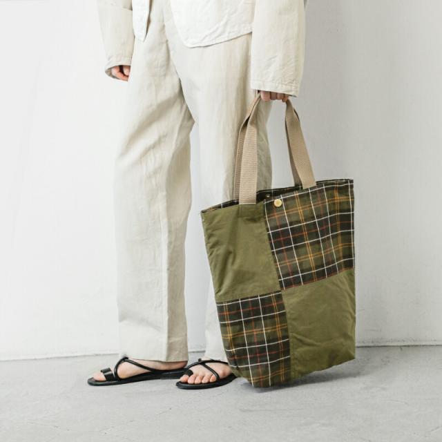 Barbour バブアー トランスポート パッチワーク トートバッグ “transport patchwork tote bag” 261uba0741 レディース 春夏