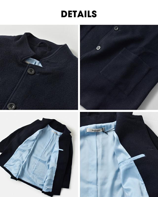 Basisbroek バージスブルック  ウール 起毛 スリークォーター コート “DENEEN” 25213d レディース 2025aw新作 クーポン対象