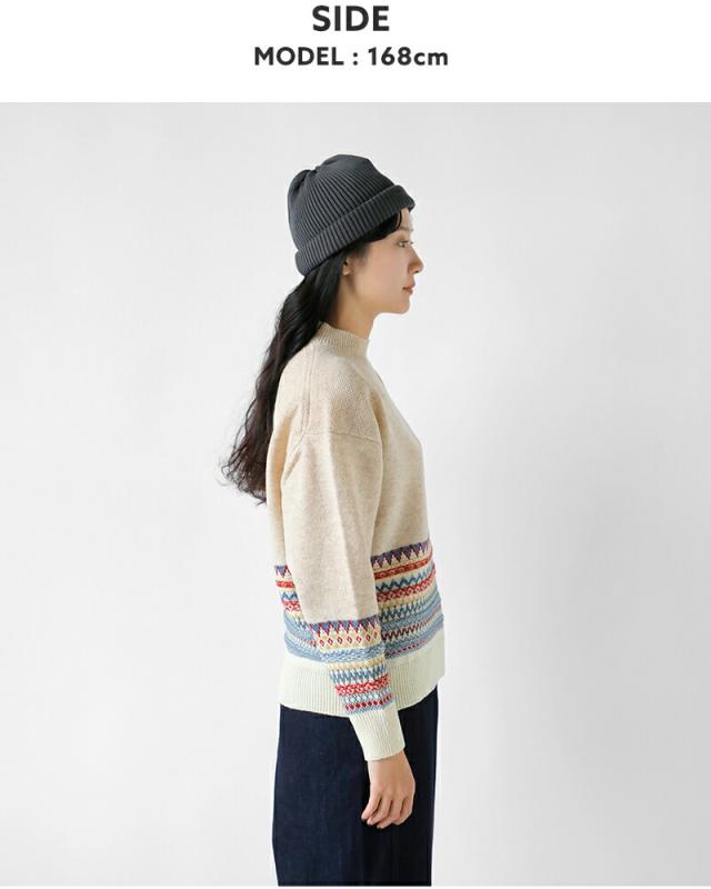 ASEEDONCLOUD アシードンクラウド  セイヤコウ ジャガード プルオーバー “Seiyako jacquard po” 252806 レディース 2025aw新作 クーポン対象