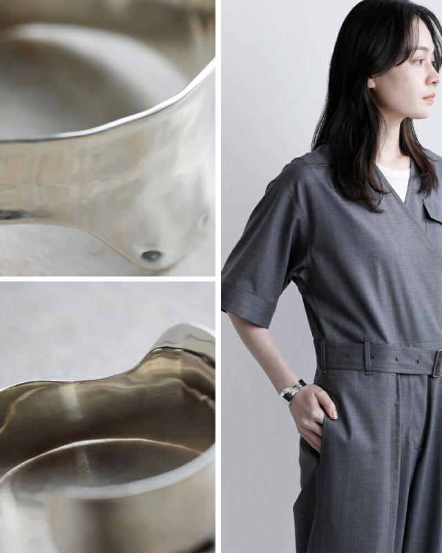 JAMIRAY ジャミレイ シルバー ヴァーグ バングル “VAGUE BANGLE” 254-270102 レディース 2026ss新作 春夏 クーポン対象_5