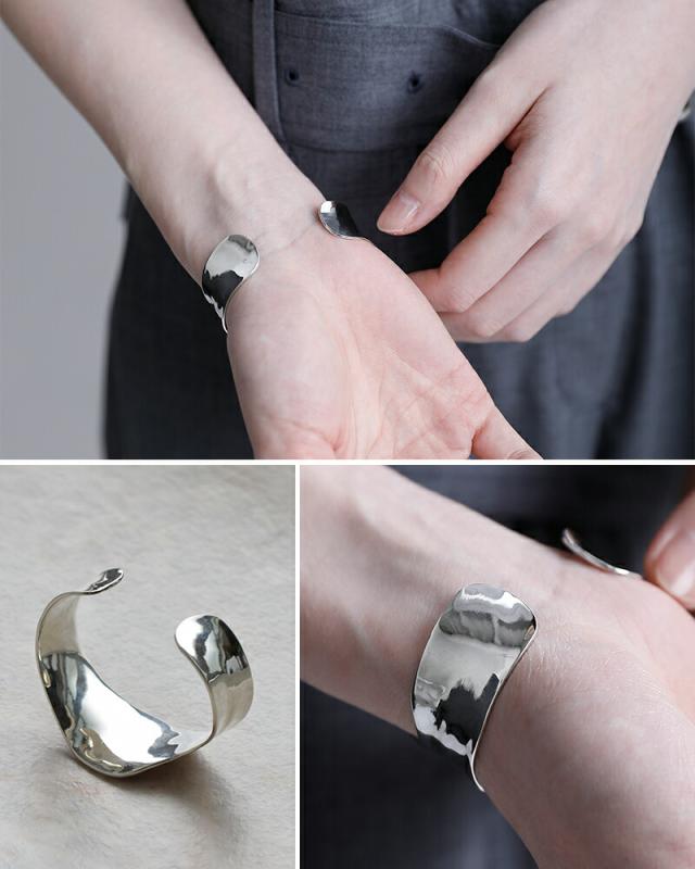 JAMIRAY ジャミレイ シルバー ヴァーグ バングル “VAGUE BANGLE” 254-270102 レディース 2026ss新作 春夏 クーポン対象_6