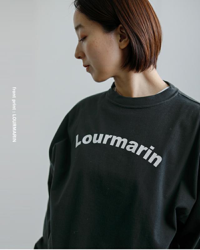 fabrique en planete terre ファブリケ アン プラネテール コットン プリント オーバーサイズ 長袖Tシャツ 261-017 レディース 春夏_4