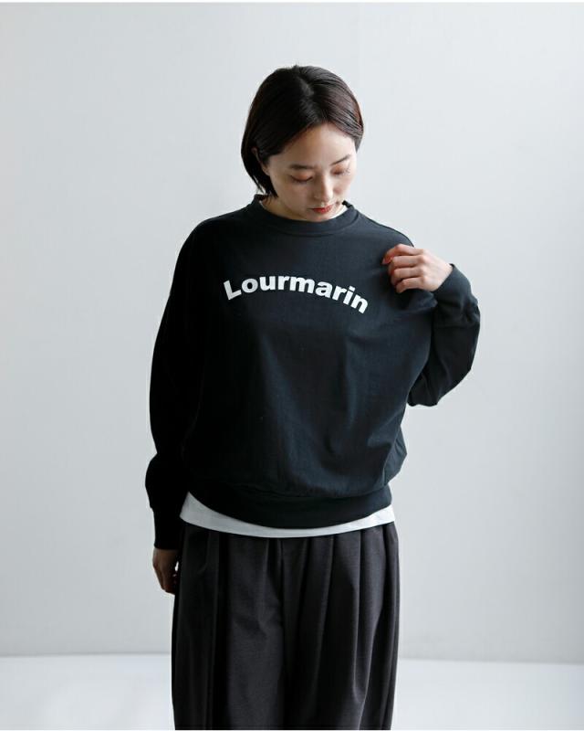 fabrique en planete terre ファブリケ アン プラネテール コットン プリント オーバーサイズ 長袖Tシャツ 261-017 レディース 春夏_6