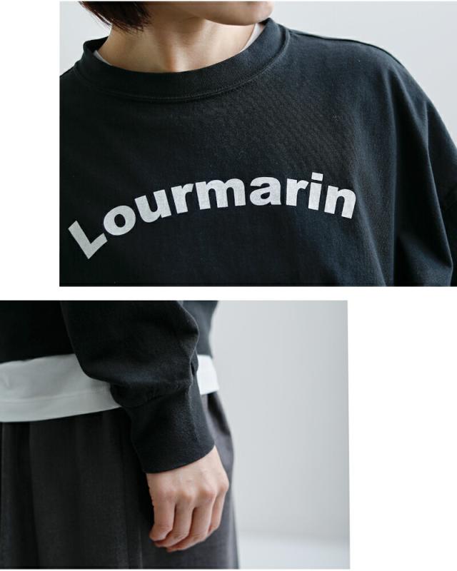 fabrique en planete terre ファブリケ アン プラネテール コットン プリント オーバーサイズ 長袖Tシャツ 261-017 レディース 春夏_7