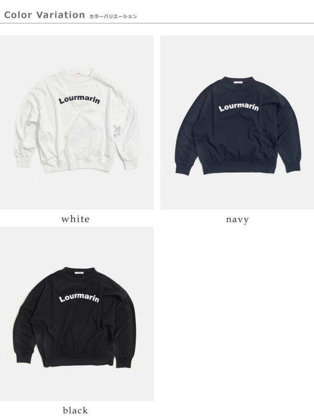 fabrique en planete terre ファブリケ アン プラネテール コットン プリント オーバーサイズ 長袖Tシャツ 261-017 レディース 春夏_13