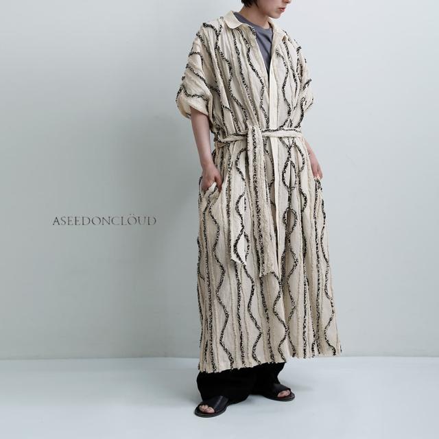 ASEEDONCLOUD アシードンクラウド  コットン マーケット シャツコート “Market shirt coat” 261302 レディース  春夏