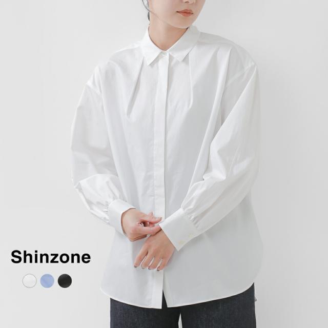 Shinzone シンゾーン コットン スモールカラー シャツ SMALL COLLAR SHIRT 26smsbl07 レディース 2026ss新作 春夏 クーポン対象