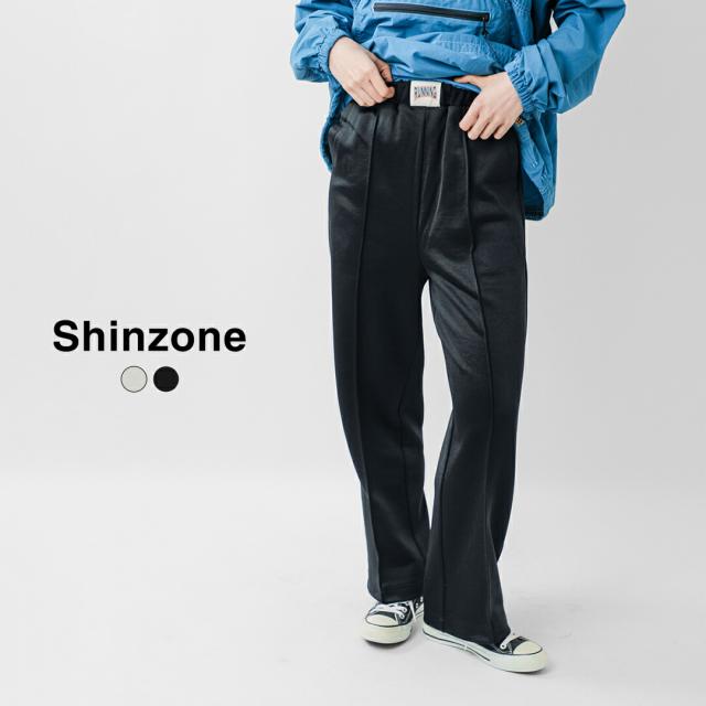 Shinzone シンゾーン ブライトジャージー ワイド イージーパンツ BRIGHT TRACK PANTS 26smspa04 レディース 2026ss新作 春夏 クーポン対象