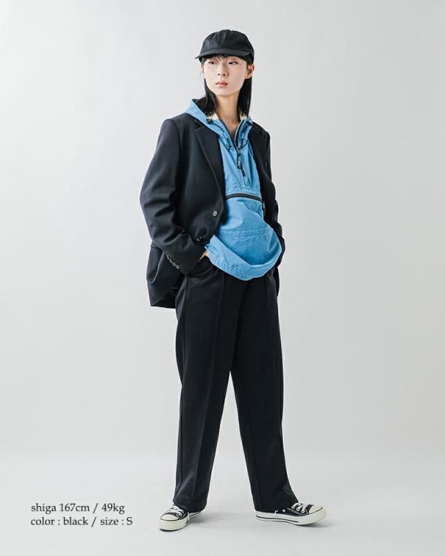 Shinzone シンゾーン ブライトジャージー ワイド イージーパンツ BRIGHT TRACK PANTS 26smspa04 レディース 2026ss新作 春夏 クーポン対象_2
