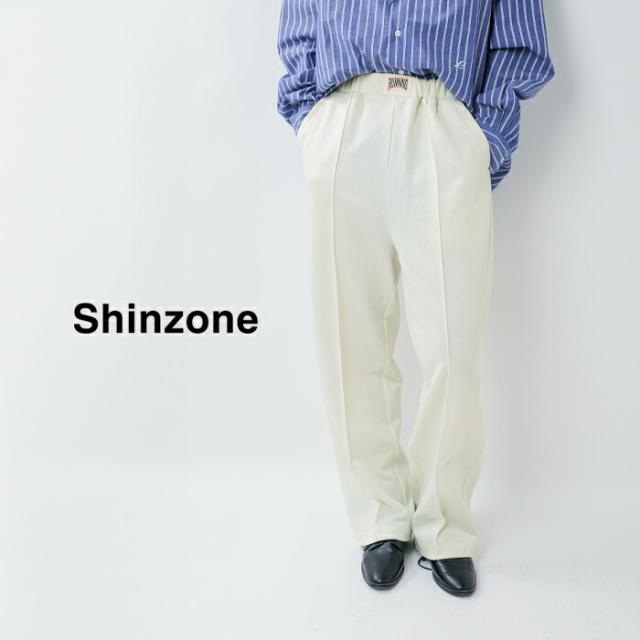 Shinzone シンゾーン ブライトジャージー ワイド イージーパンツ BRIGHT TRACK PANTS 26smspa04 レディース 2026ss新作 春夏 クーポン対象_1
