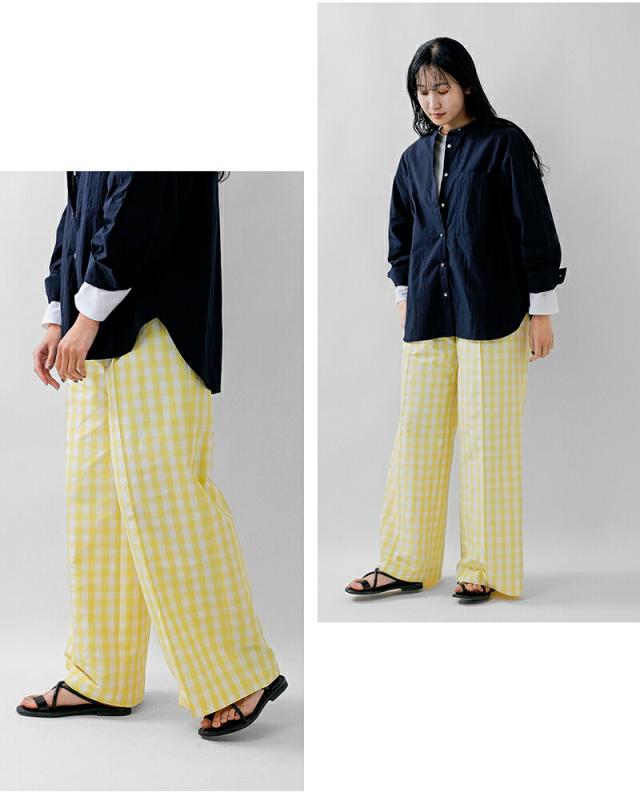 Shinzone シンゾーン ギンガム チェック パンツ GINGHAM CHECK PANTS 26smspa05 レディース 春夏_6