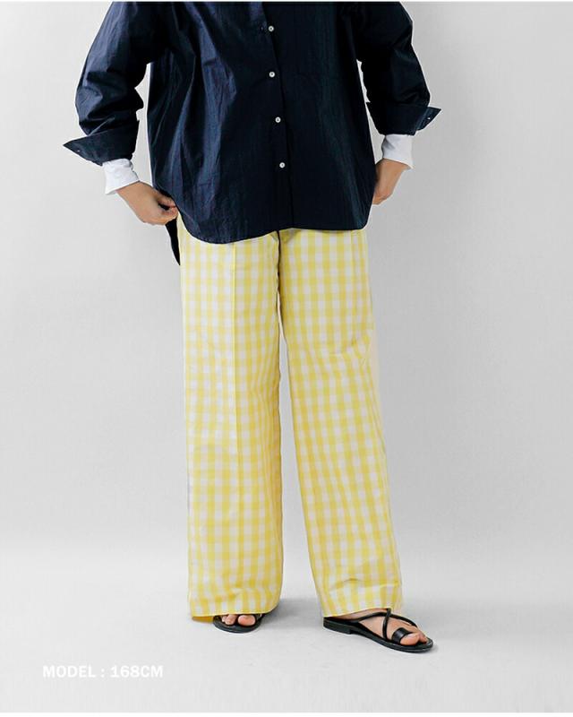 Shinzone シンゾーン ギンガム チェック パンツ GINGHAM CHECK PANTS 26smspa05 レディース 春夏_7