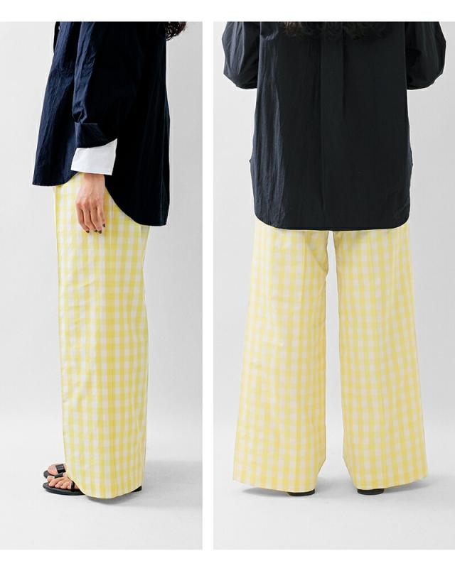 Shinzone シンゾーン ギンガム チェック パンツ GINGHAM CHECK PANTS 26smspa05 レディース 春夏_8